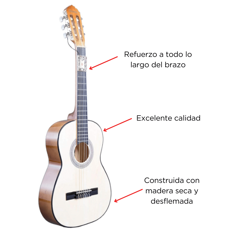 Guitarra Acústica 3/4 (Tercerola) Gilb 273