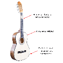 Guitarra Acústica 3/4 (Tercerola) Gilb 273