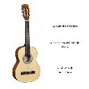 Guitarra acústica sencilla 2a tapa de alamo caja alamo gilb 2a clásica cuerdas de nylon.  (Gilb) 272