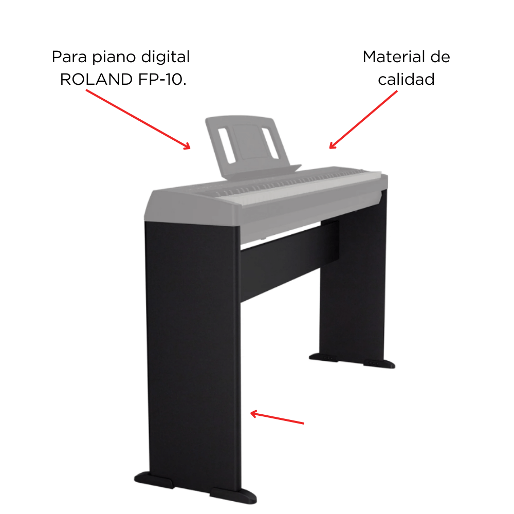 Base para Piano Roland FP10 Modelo KSCFP10 (Roland) 2596