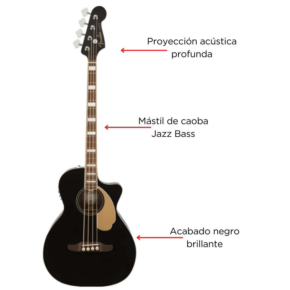 BAJO ELECTROACUSTICO FENDER KINGMAN 0970743106  (FENDER) 3876