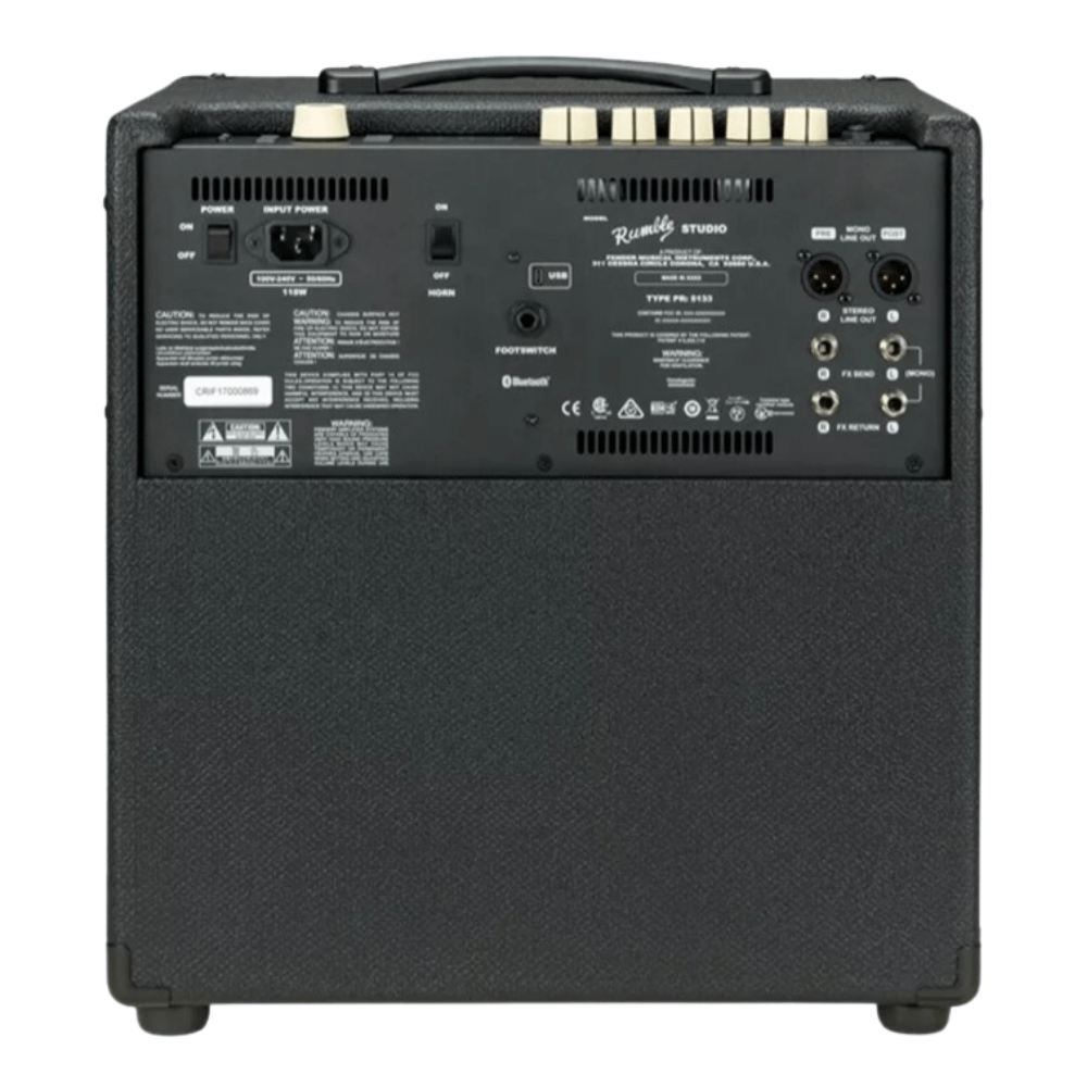 Amplificador Fender Rumble Studio 40 para Bajo Eléctrico, 40 Watts, Modelo 2376000000, 2793