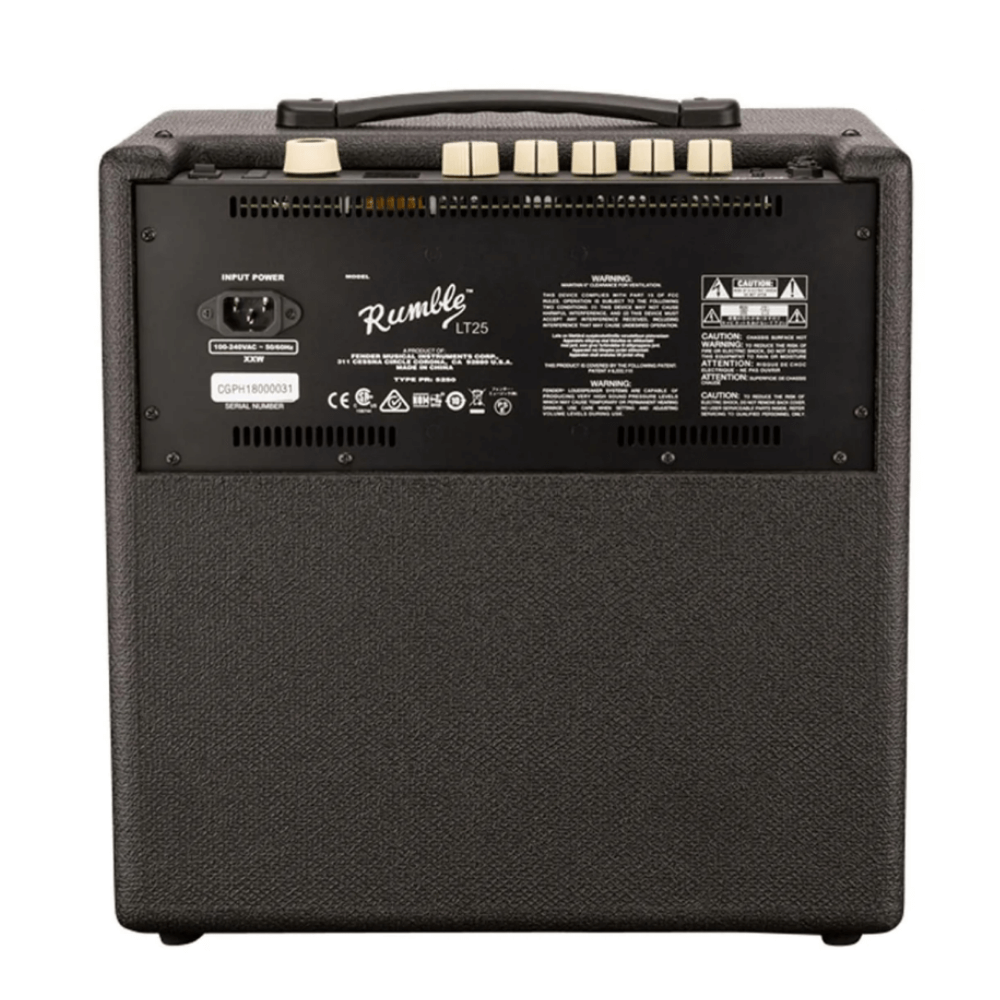 Amplificador Fender Rumble LT 25 para Bajo Eléctrico, 25 Watts, Modelo 2270100000, 2386