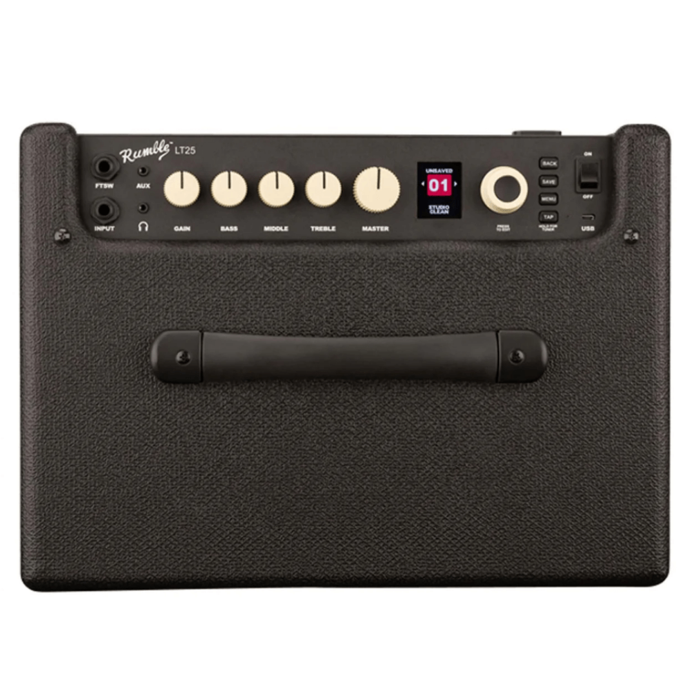 Amplificador Fender Rumble LT 25 para Bajo Eléctrico, 25 Watts, Modelo 2270100000, 2386
