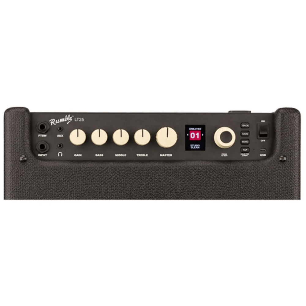 Amplificador Fender Rumble LT 25 para Bajo Eléctrico, 25 Watts, Modelo 2270100000, 2386