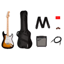 Paquete de Guitarra Eléctrica Squier Sonic™ Stratocaster®, Modelo 371720003 (Fender)