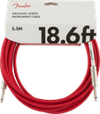 Cable para instrumento fender plug a plug 0990520010 original 18.6' inst cable frd