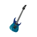 GUITARRA ELECTRICA IBANEZ ''GIO RG'' AZUL
DEGRADADO TRANSPARENTE. GRG120QASPBGD