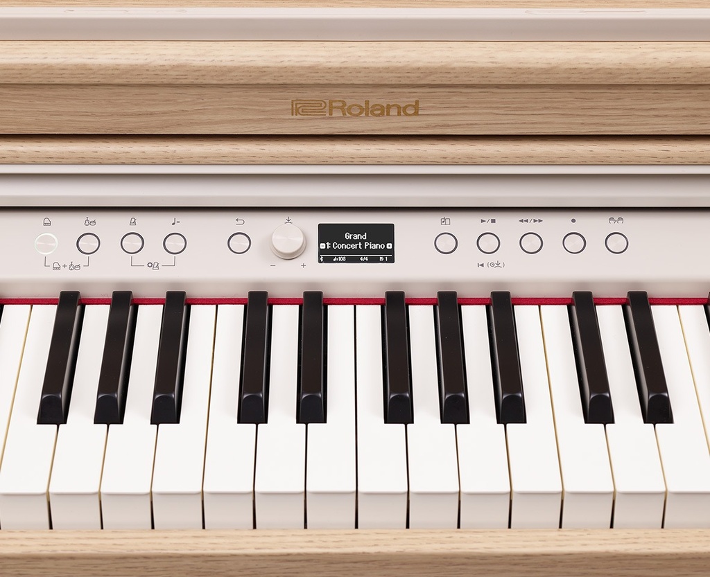 Piano digital de 88 teclas color blanco RP701-WH