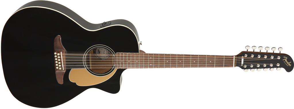 Docerola guitarra electroacustica 12 cuerdas fender con funda villager™ 12-string 0970753006 villager 12-str v3, jtb w/bag wn