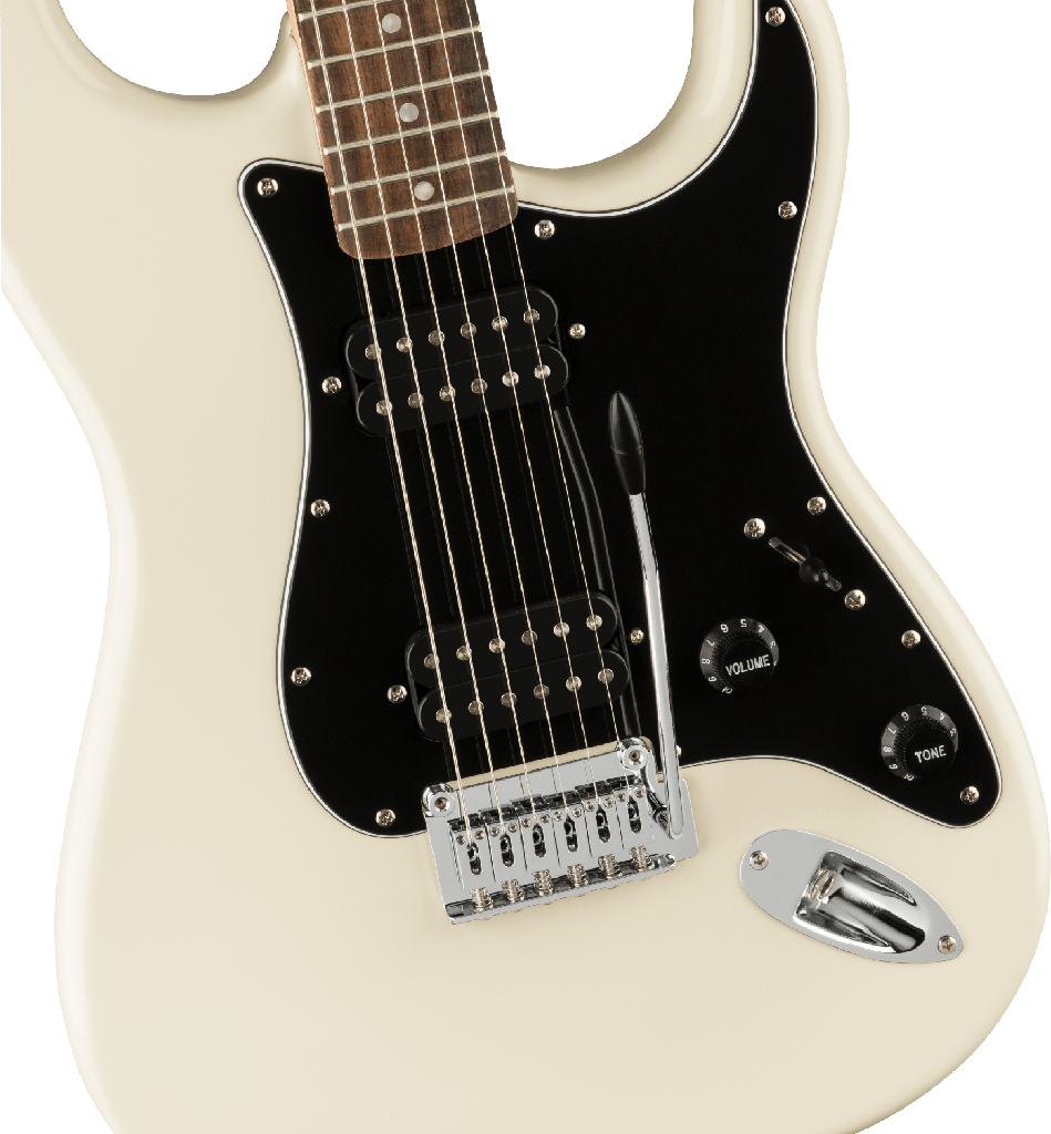 GUITARRA ELECTRICA FENDER Affinity Series™ Stratocaster® HH, Laurel Fingerboard, Black Pickguard, Olympic White 0378051505