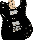 GUITARRA ELECTRICA FENDER Affinity Series™ Telecaster® Deluxe, Maple Fingerboard, Black Pickguard, Black 0378253506