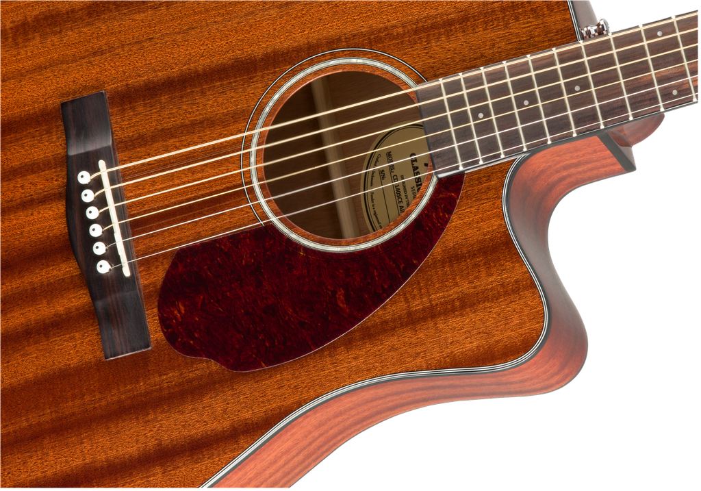 GUITARRA ELECTROACUSTICA FENDER CD-140SCE Dreadnought, Walnut Fingerboard, All-Mahogany w/Case 0970213322