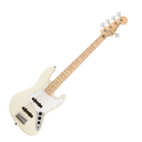 BAJO ELECTRICO Affinity Series™ Jazz Bass® V, Maple Fingerboard, White Pickguard, Olympic White 378652505  (FENDER)