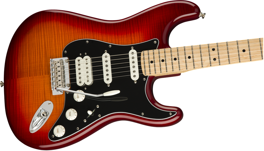 GUITARRA ELECTRICA PLAYER STRATOCASTER® Player Stratocaster® HSS Plus Top, Maple Fingerboard, Aged Cherry Burst 0144562531