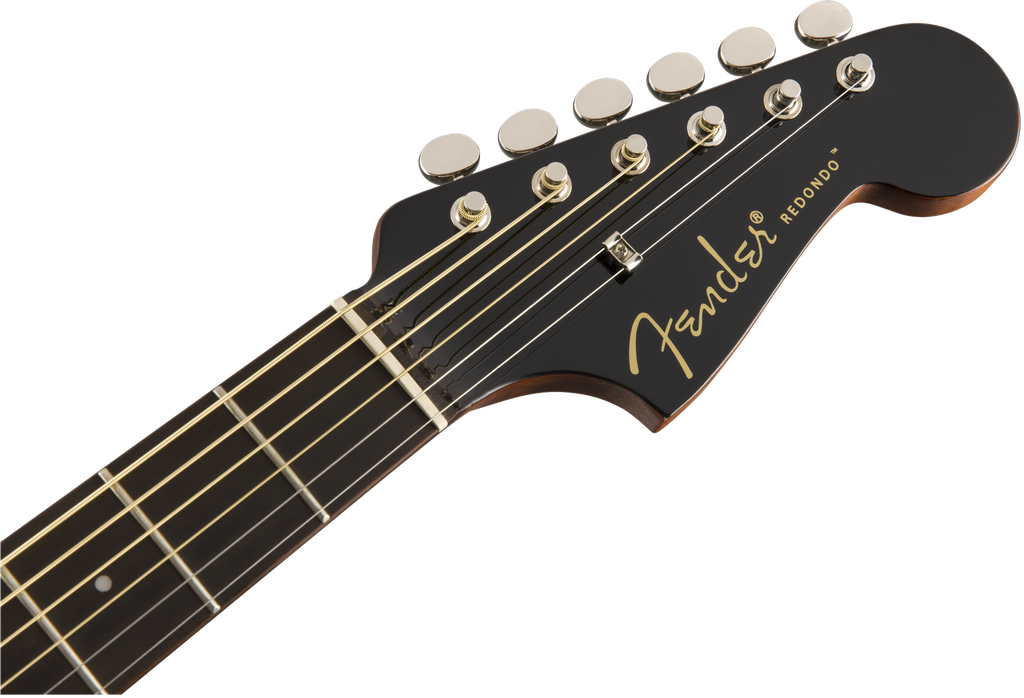 GUITARRA ELECTROACUSTICA FENDER Redondo Player, Walnut Fingerboard, Jetty Black 970713506