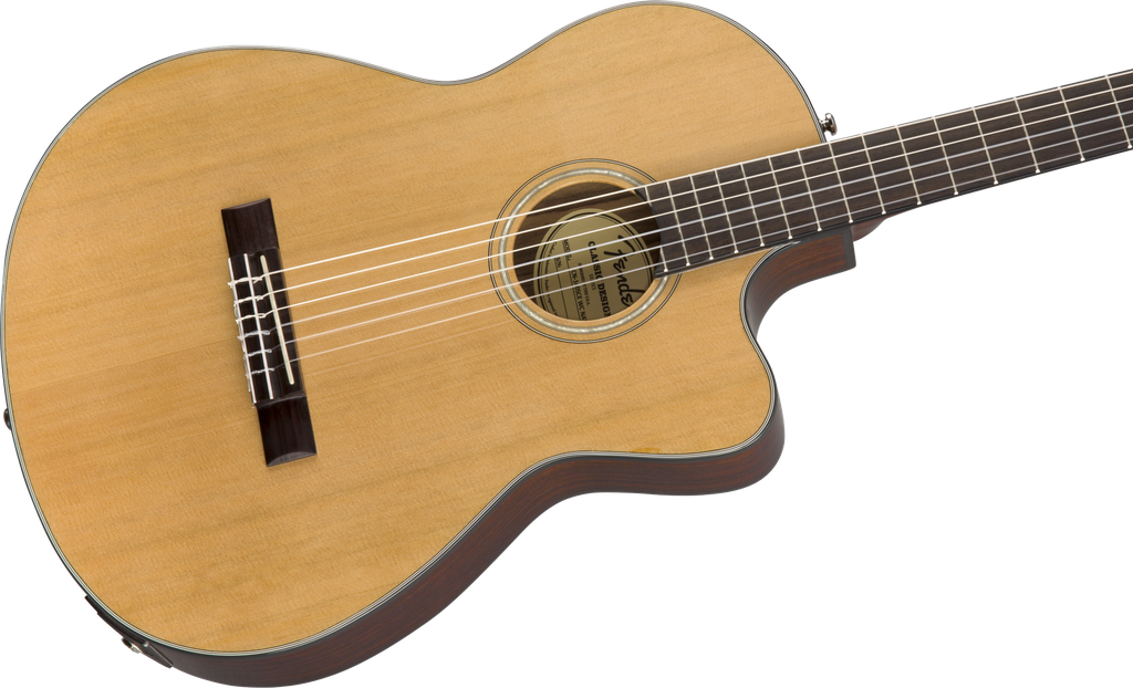 GUITARRA ELECTRO ACUSTICA FENDER CN-140SCE nylon thinline, walnut fingerboard, natural 0970264321