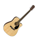 Guitarra Acústica Fender CD-60SCE Dreadnought, Walnut Fingerboard, Natural 970113021  (FENDER)