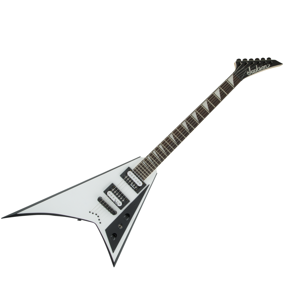 GUITARRA ELECTRICA JACKSON JS Series Rhoads JS32T, Amaranth Fingerboard, White with Black Bevels 2910127577 (FENDER)