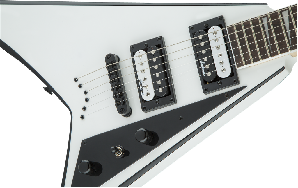 GUITARRA ELECTRICA JACKSON JS Series Rhoads JS32T, Amaranth Fingerboard, White with Black Bevels 2910127577 (FENDER)