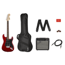 Guitarra electrica fender en paquete con funda y accesorios affinity series™ stratocaster® hss pack 0371824009 pk af strat hss car gb 120v