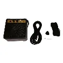 PAQUETE DE GUITARRA ELECTRICA INFANTIL, MEDIANA, JUNIOR BELLATOR LP NEGRA ECP3LP-BK