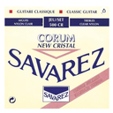 JUEGO DE CUERDAS SAVAREZ "NEW CRISTAL CORUM" PARA GUITARRA CLASICA (TENSION NORMAL) 500CRJ  (SAVAREZ) 1464