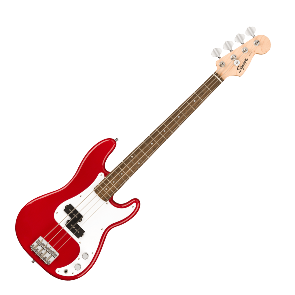 Bajo electrico infantil, jr, mini fender 370127554mini p bass®, laurel fingerboard, dakota red