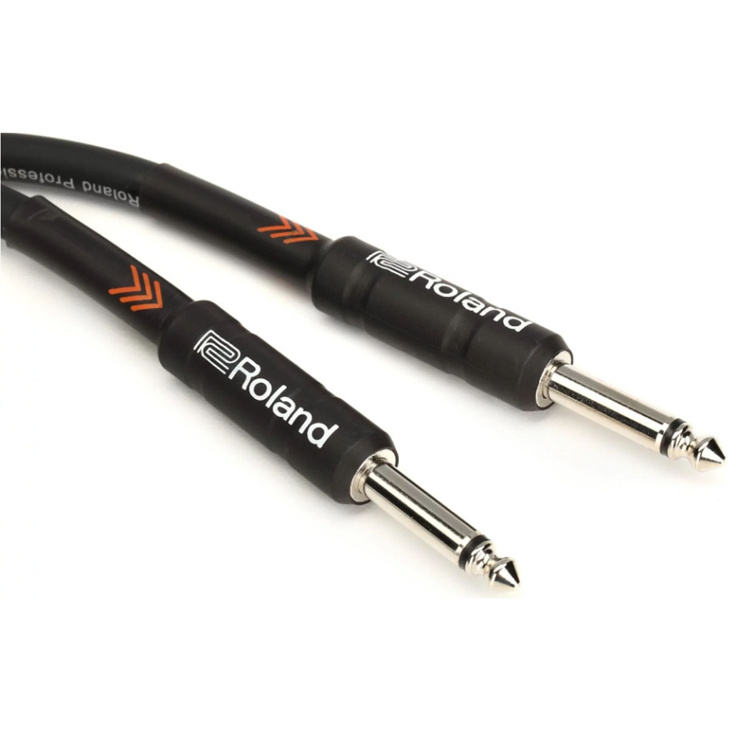 Cable Roland serie Black instrumento conectores plug rectos TR 6.3mm 4.5 mts  (Roland) 3346