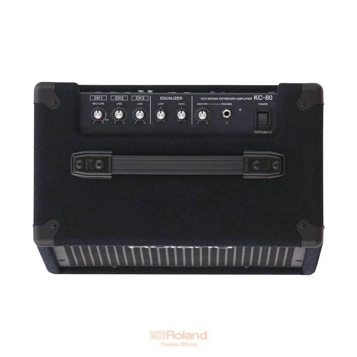 Amplificador para Teclado KC-80 (combo) con mezcladora de 3 canales 1x10" tweeter. Amplificador Multiusos  (ROLAND) 3920