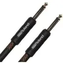 Cable Roland serie Black instrumento conector receto plug TR 6.3mm - Conector  (Roland) 3347