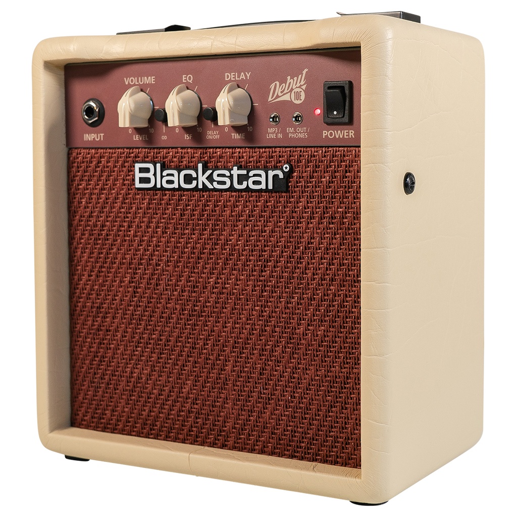 AMPLIFICADOR COMBO BLACKSTAR PARA GUITARRA ELECTRICA potencia: 10 watts, canales clean y overdrive, diseño completamente analógico y fácil de usar  (BLACKSTAR)DEBUT 10E  id. 3582