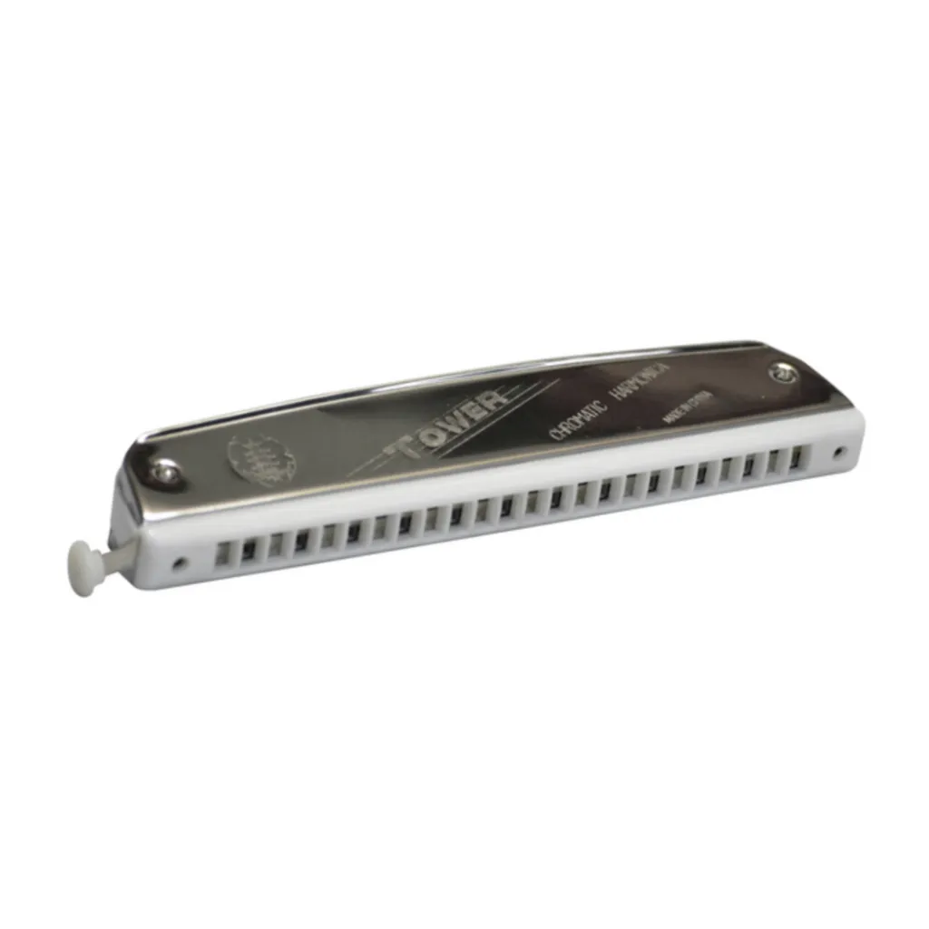 [M1015] ARMONICA EN DO CROMATICA TOWER ANODIZADA 24/96, CUERPO PLASTICO (ANTES 24H96T) M1015  (TOWER) 2694