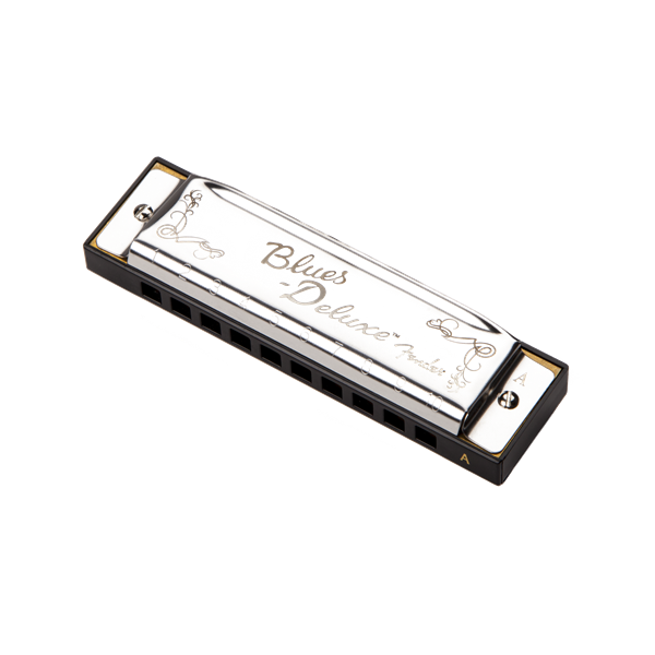 Armónica Fender Blues Deluxe Harmonica en La, Modelo 990701003, 2300