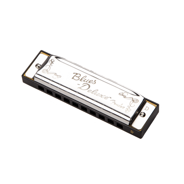 Armónica Fender Blues Deluxe Harmonica en Re, Modelo 990701004, 2301