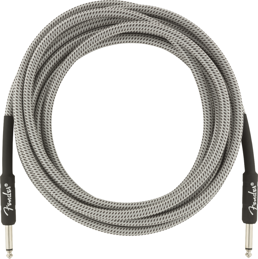 Cable de plug a plug fender professional series instrument cable, 15', white tweed 990820066  (FENDER) 3560