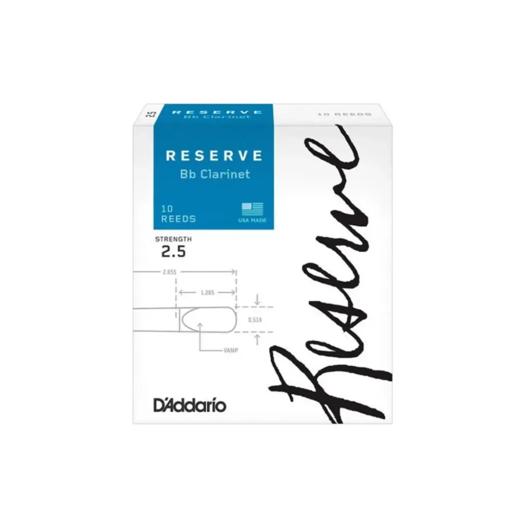 [DCR1025] CAÑA (RESERVE) PARA CLARINETE SI BEMOL 2 1/2 DCR1025 1686