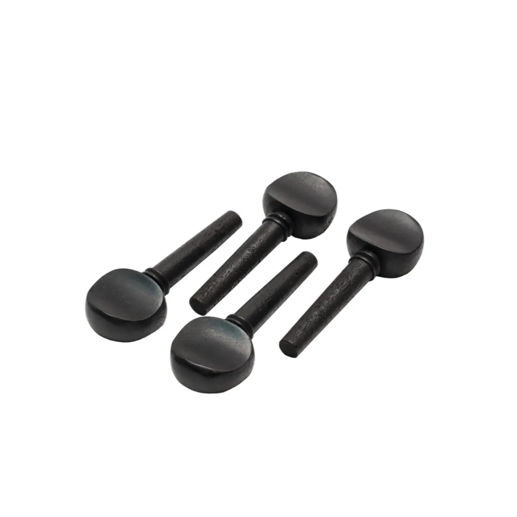 [VPW] Clavija Para Violín 4/4 Y 3/4 de Madera Color Negro (JUEGO DE 4 PIEZAS) VP-W  (NACIONAL) 923