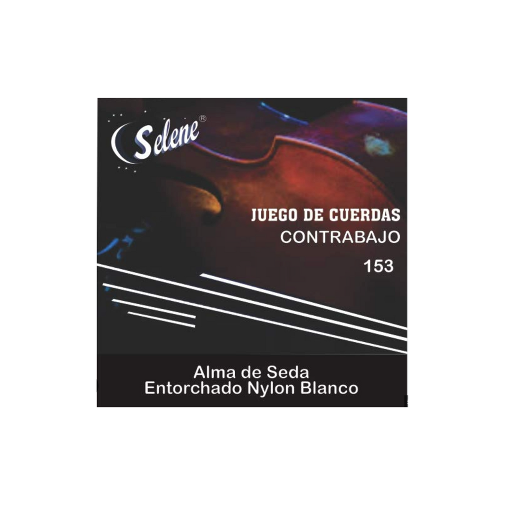 [153] Cuerdas de colores para contrabajo 153  (Selene) 2456