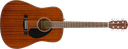 Guitarra Acustica fender cd-60s dreadnought, walnut fingerboard, all-mahogany 0970110022  (FENDER) 3620