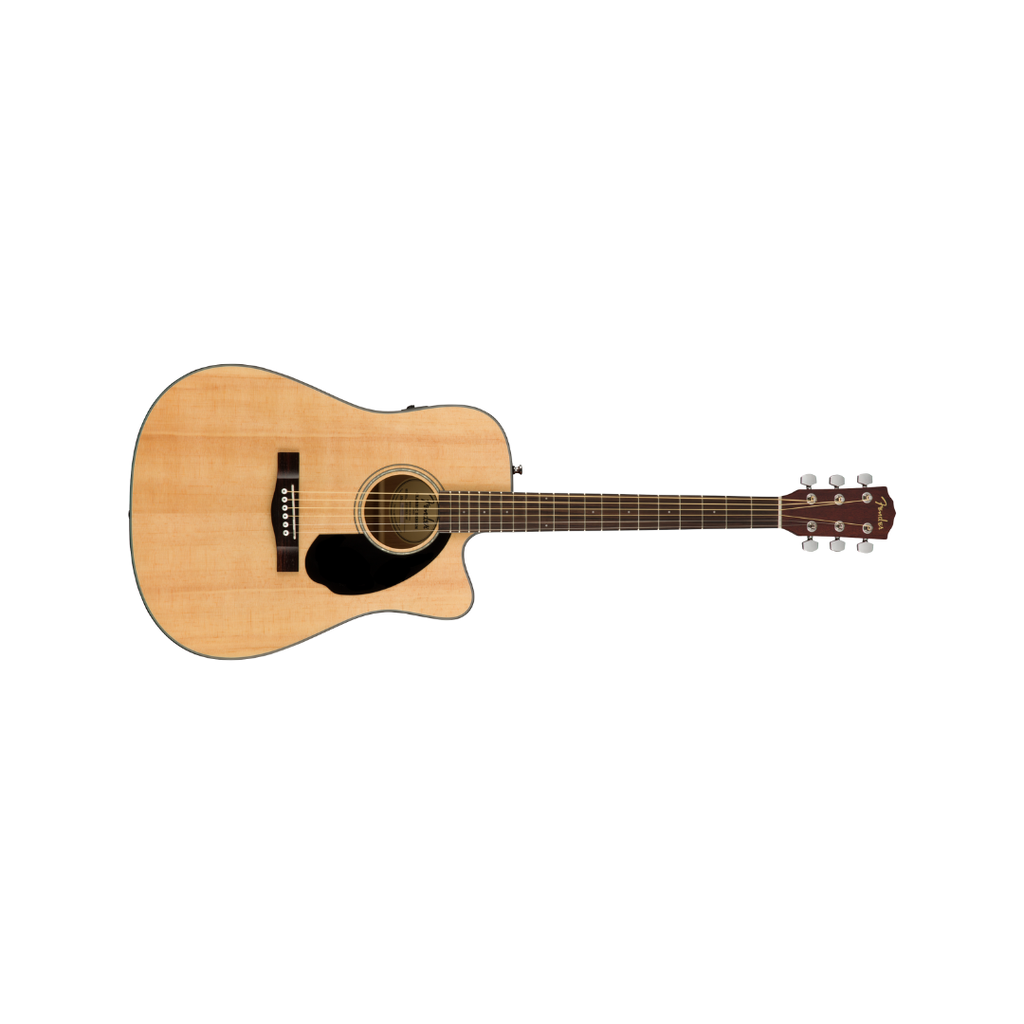 Guitarra Acústica Fender CD-60SCE Dreadnought, Walnut Fingerboard, Natural 970113021  (FENDER) 2447