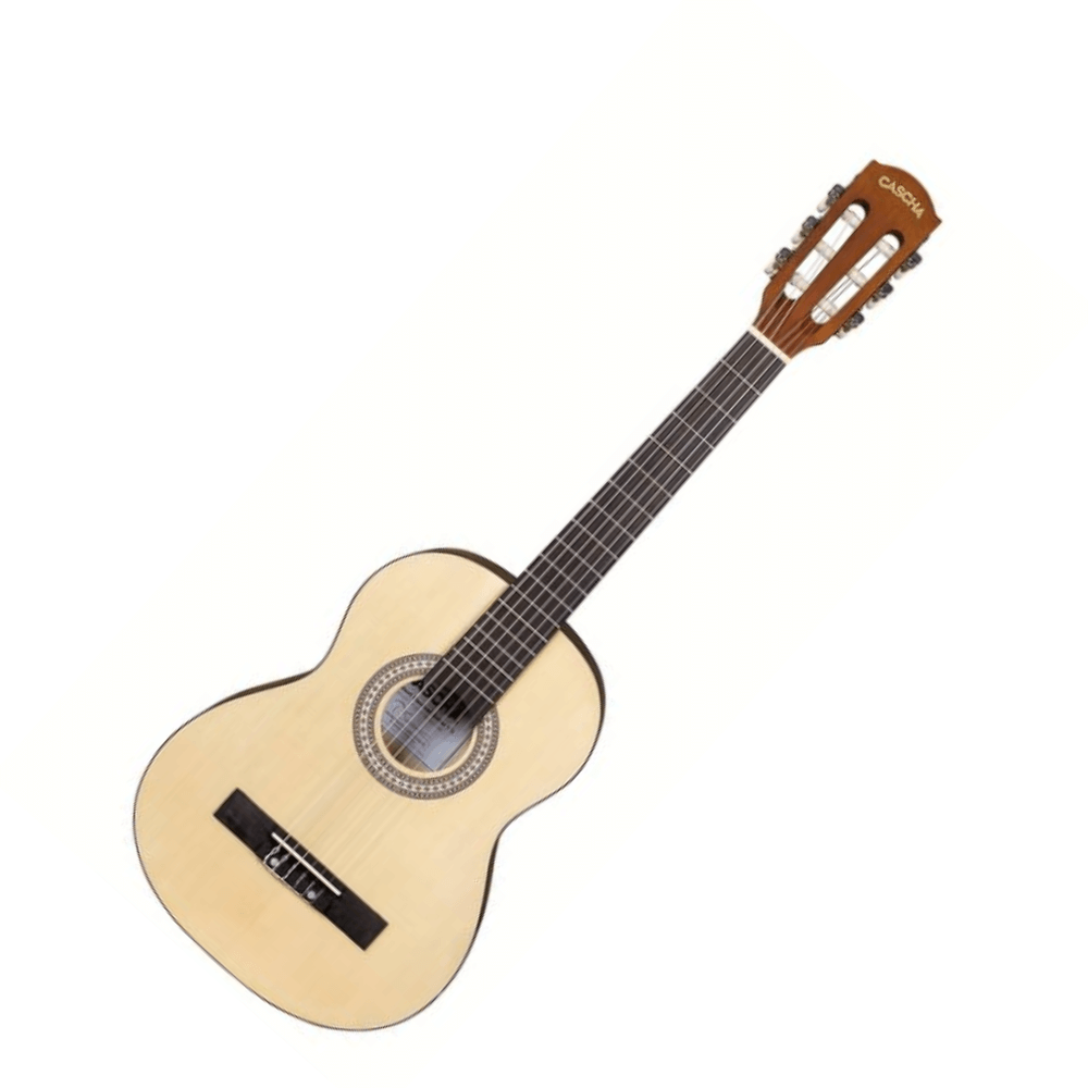 Guitarra acústica sencilla 2a tapa de alamo caja alamo gilb 2a clásica cuerdas de nylon.  (Gilb) 272