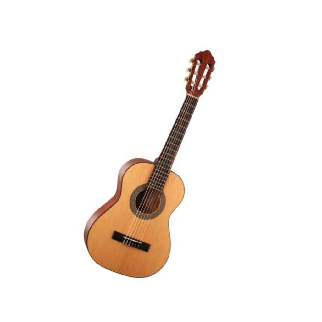 TERCEROLA GUITARRA 3/4 CLASICA CORT NATURAL MATE CON FUNDA NS: IA220569403, IA220569363  (Cort) 3635