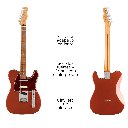 Guitarra Eléctrica Player Plus Nashville Telecaster® LINEA MEXICANA, Aged Candy Apple Red