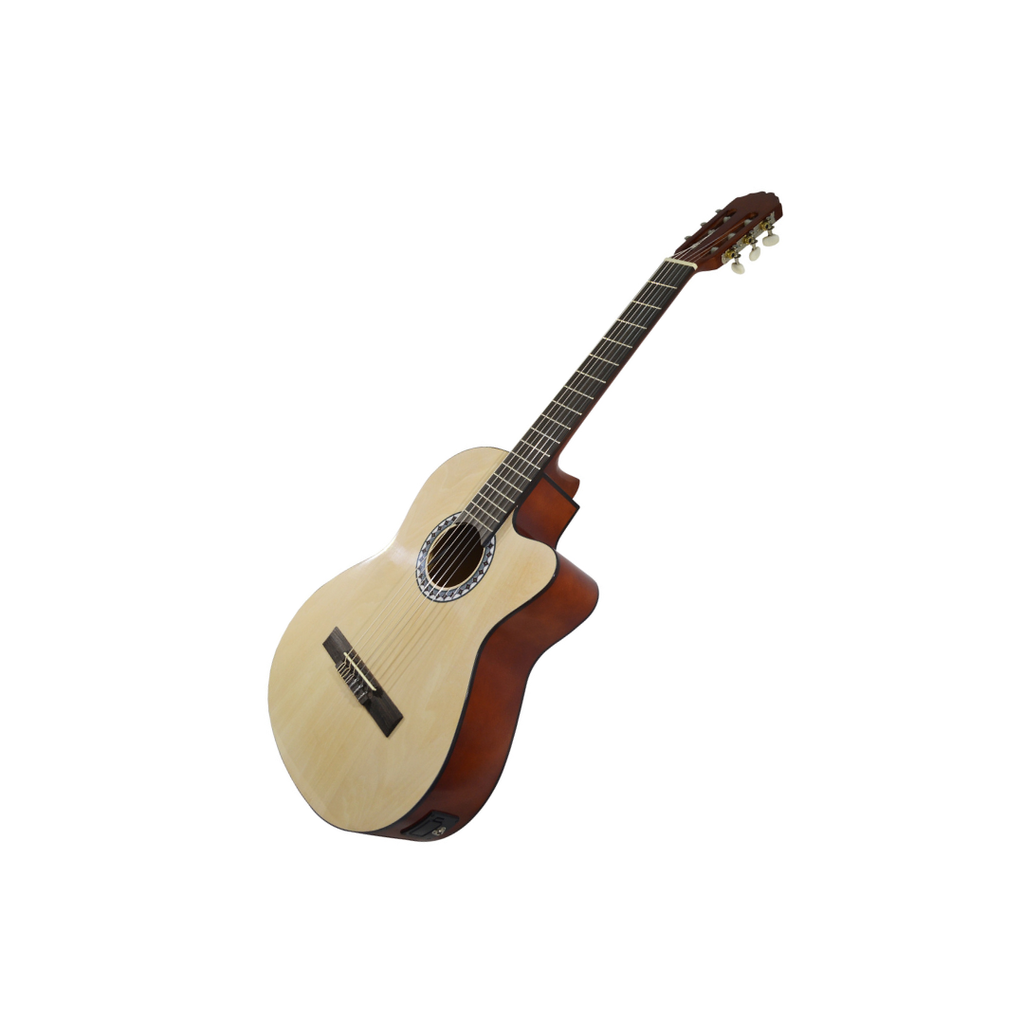 GUITARRA GEWA ELECTRO ACUSTICA 4/4 NATURAL RESAQ ISGEWPS510196