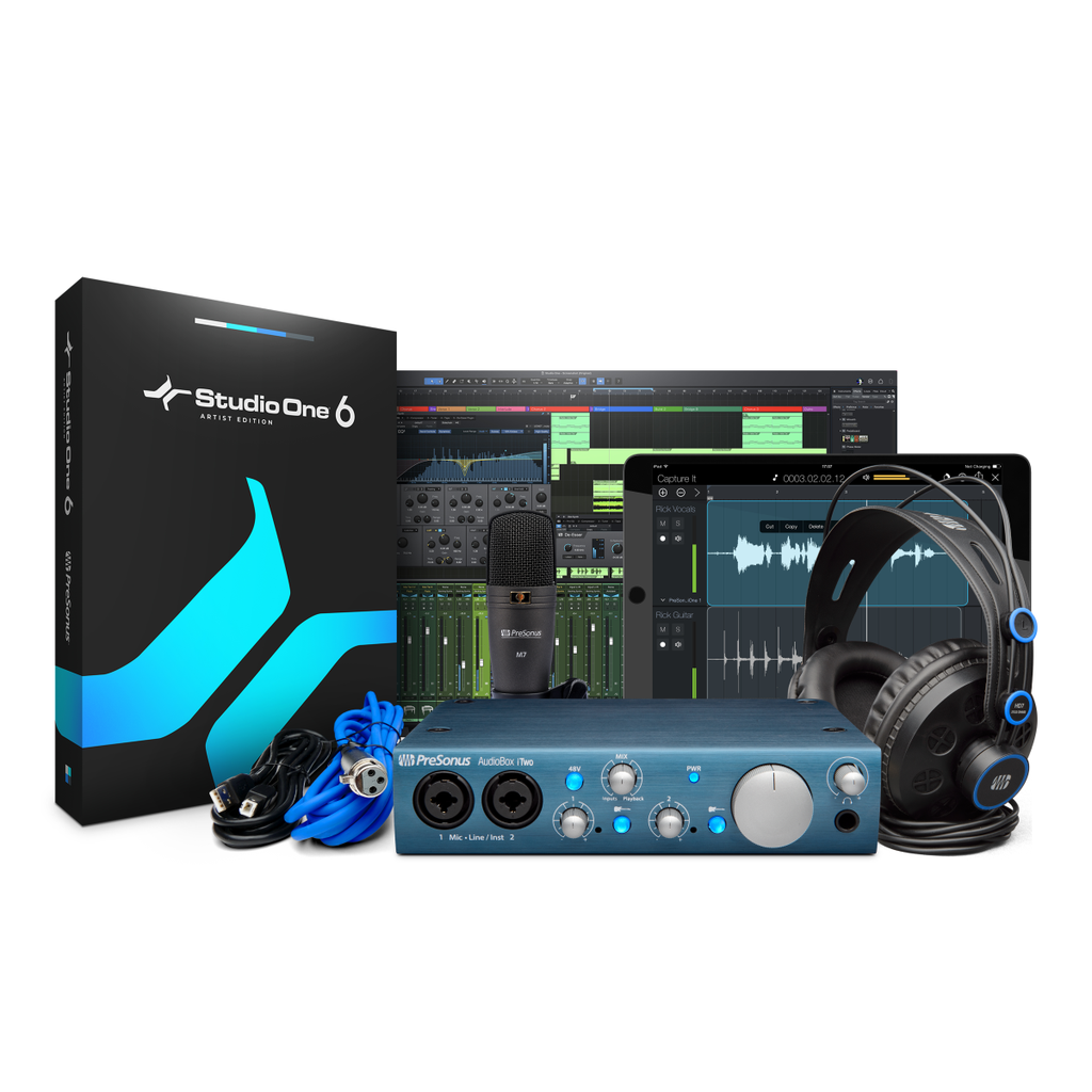 Interfaz Presonus® AudioBox® iTwo Studio