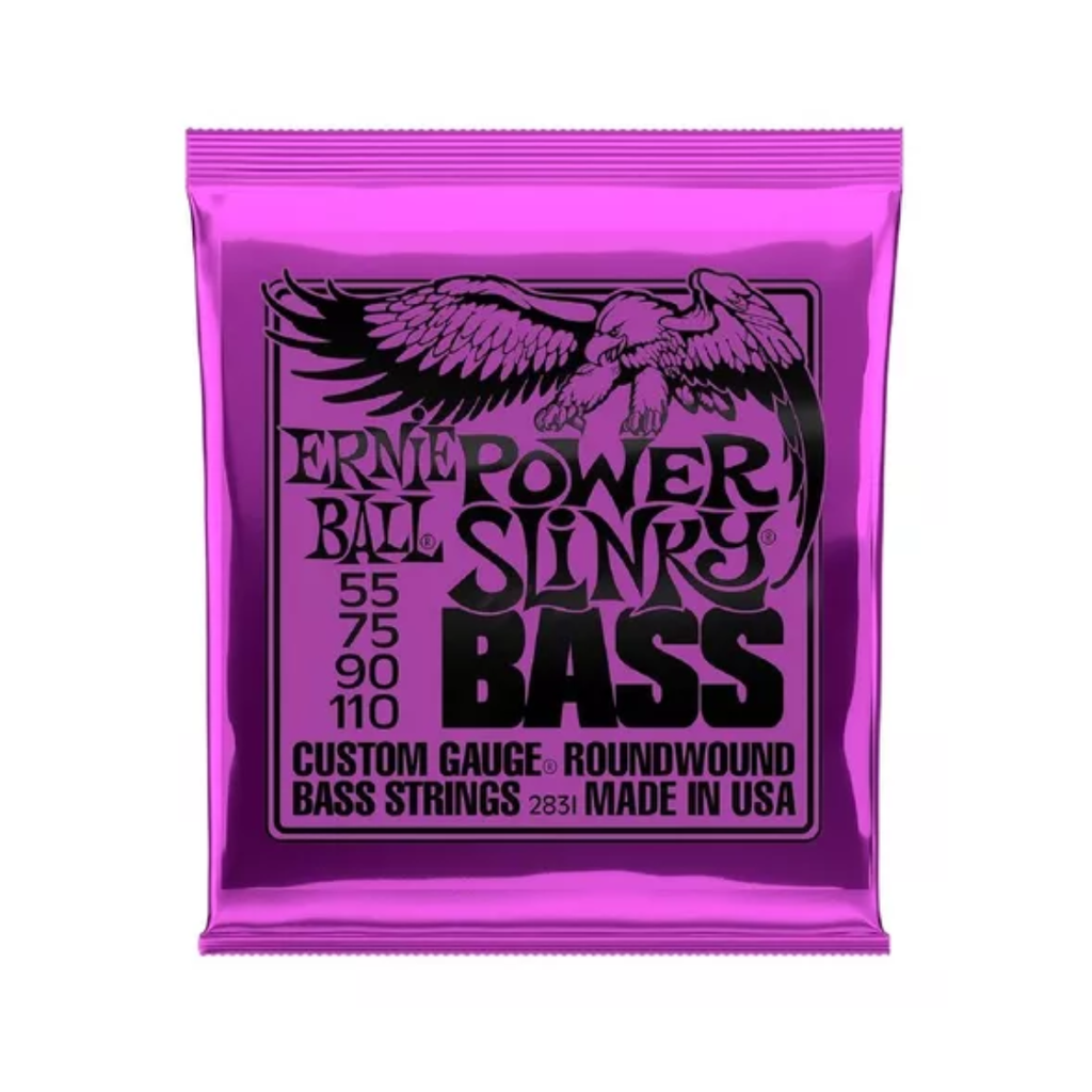 [2831] JUEGO CUERDAS ENCORDADURA ERNIE BALL "POWER SLINKY" PARA BAJO ELECTRICO, NIQUEL 2831  (Ernie Ball) 2225