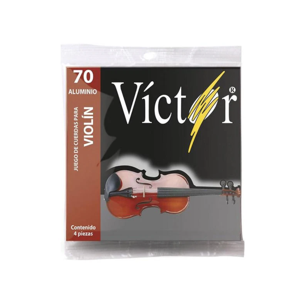 Juego de Cuerdas Encorchado de Violín VCVI70  (Víctor) 304