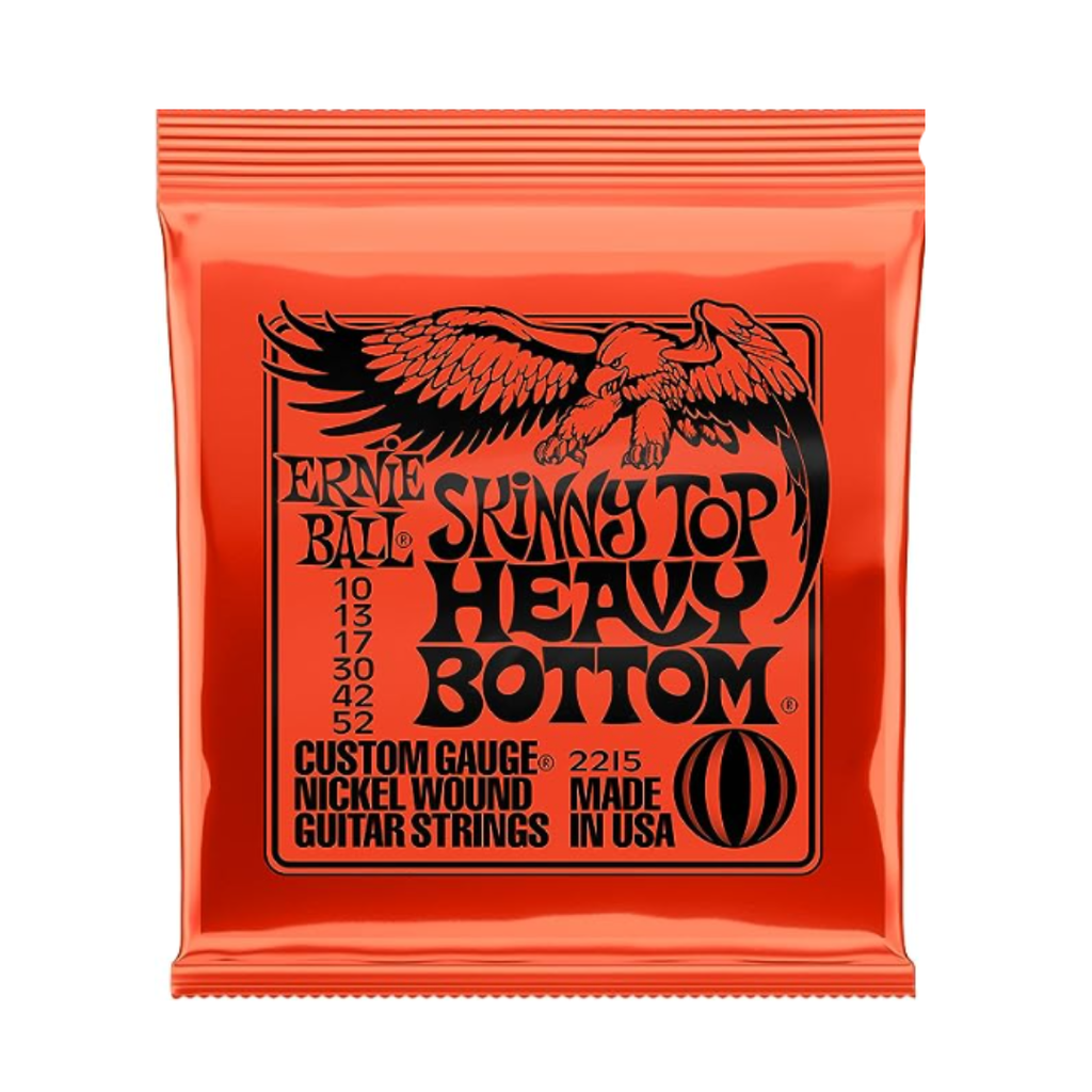 JUEGO DE CUERDAS ENCORDADURA ERNIE BALL ""SKINNY TOP/HEAVY BOTTOM""PARA GUITARRA ELECTRICA,7 CUERDAS (NIQUEL,0.010-0.062)  (Ernie Ball) 3838