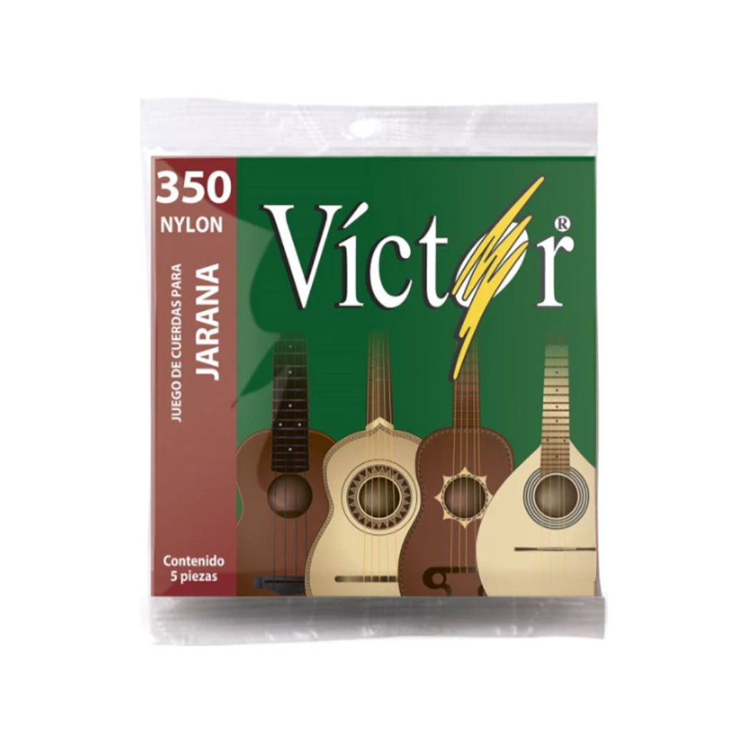 JUEGO DE CUERDAS ENCORDADURA VICTOR PARA JARANA, NYLON VCJA-350  (Víctor) 2355